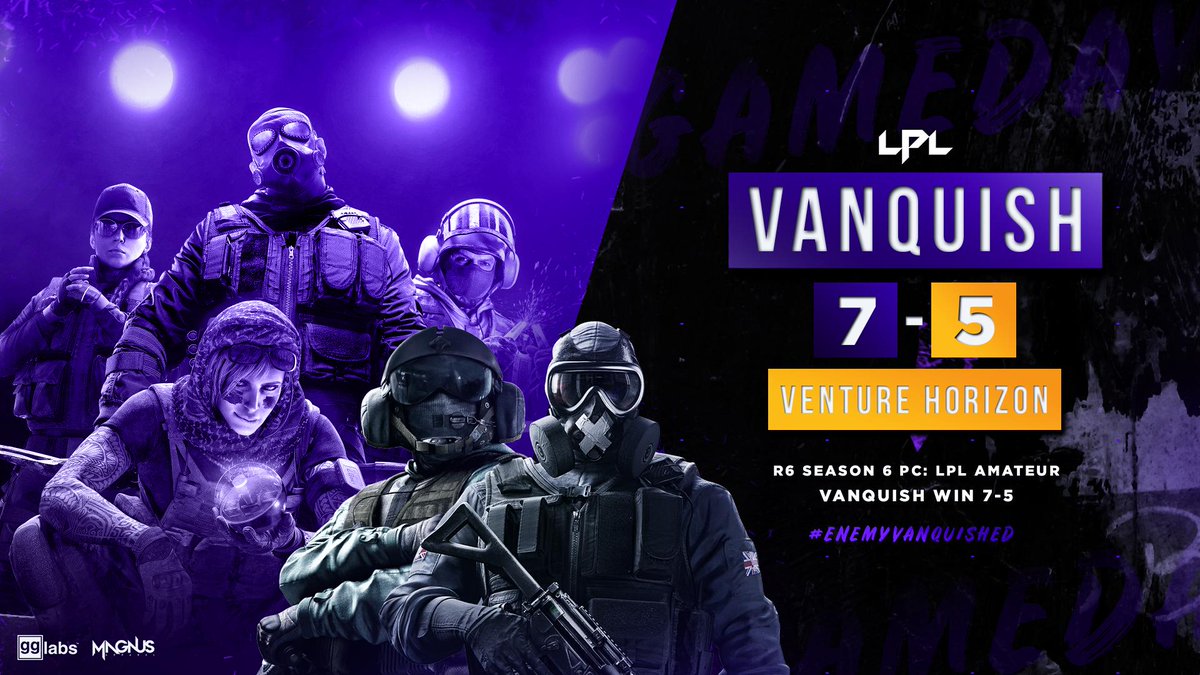 VanquishOCE's tweet photo. #R6 | First game of @LPL_Play is done and dusted with the boys winning 7-5, GG to @VentureOCE you guys played really well it was an extremely close match
@Rainbow6ANZ | #EnemyVanquished

🆚@VentureOCE 
🗺️Coastline 
✅7-5 https://t.co/6aPIsfVnPo