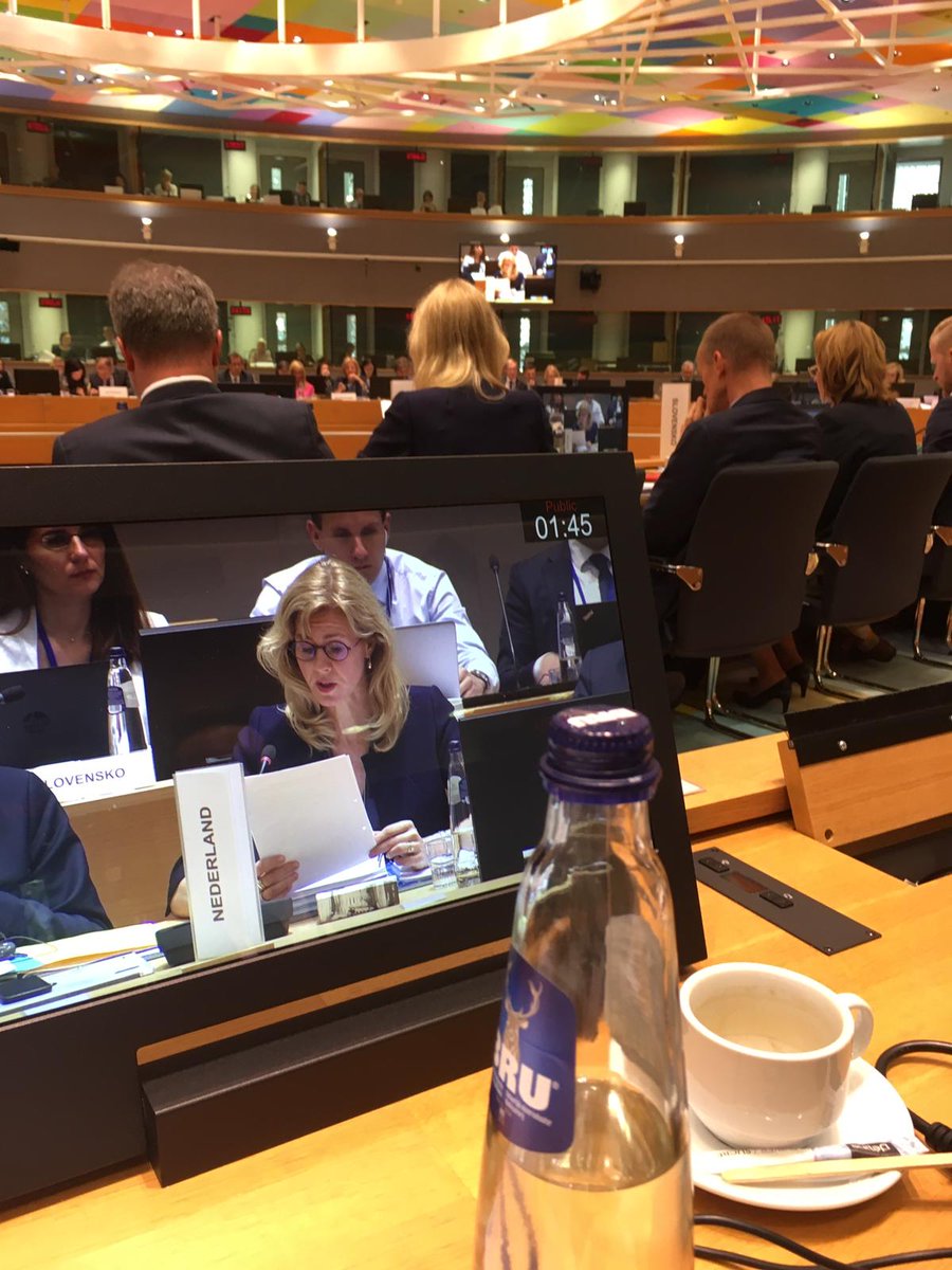 At #COMPET state secretary <a href="/MonaKeijzer/">Mona Keijzer</a> calls for linking #SingleMarket and industry policy to strengthen EU competitiveness. We need an open economic outlook, action on implementation &amp; enforcement, tailor-made solutions, and a strong focus on innovation.
permanentrepresentations.nl/permanent-repr…