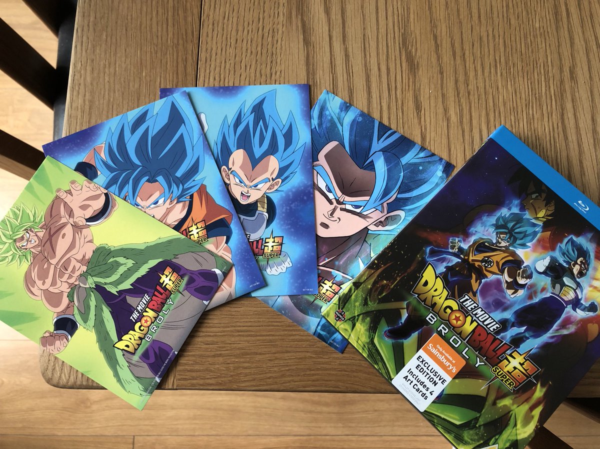 Ryan On Twitter Mangauk S Dragon Ball Super Broly Sainsburys Exclusive Edition