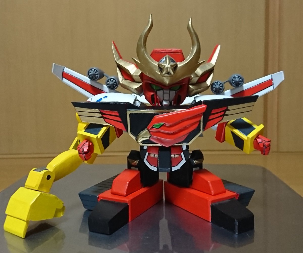 Kou Ryu 以上 かなり過去作のスーパーファイヤーダグオン をご紹介いたしました 今見ると未熟で恥ずかしい所も多いのですが これでファイヤーダグオンは一旦作りきったので 現時点で勇者ロボ製作予定には入らないんですよね でもダグオン大好きです