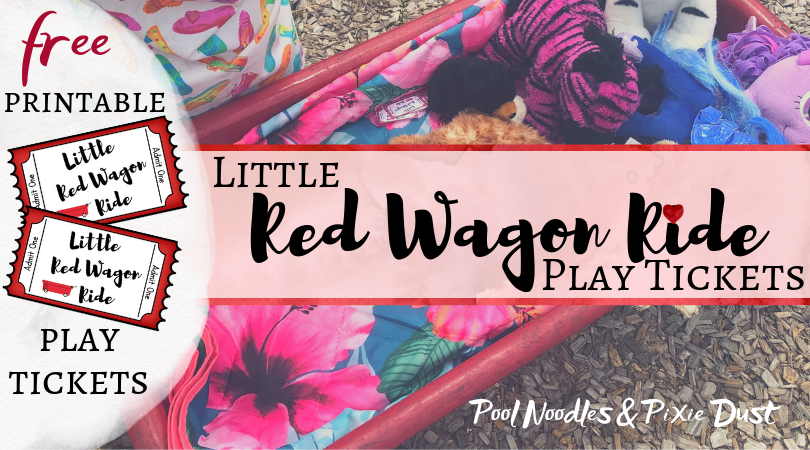 Little Red Wagon Ride Play Tickets poolnoodlesandpixiedust.com/little-red-wag…