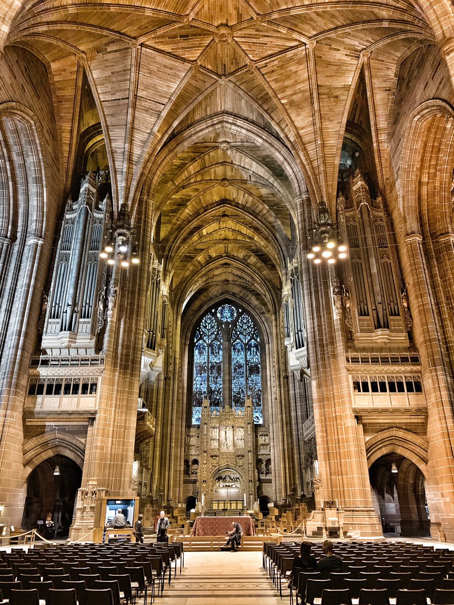 Our stunningly beautiful Cathedral @LivCathedral 💜
 “I felt you and knew you loved me” 🙏🏼
#livcathedral #liverpool #anglicancathedral #grade1