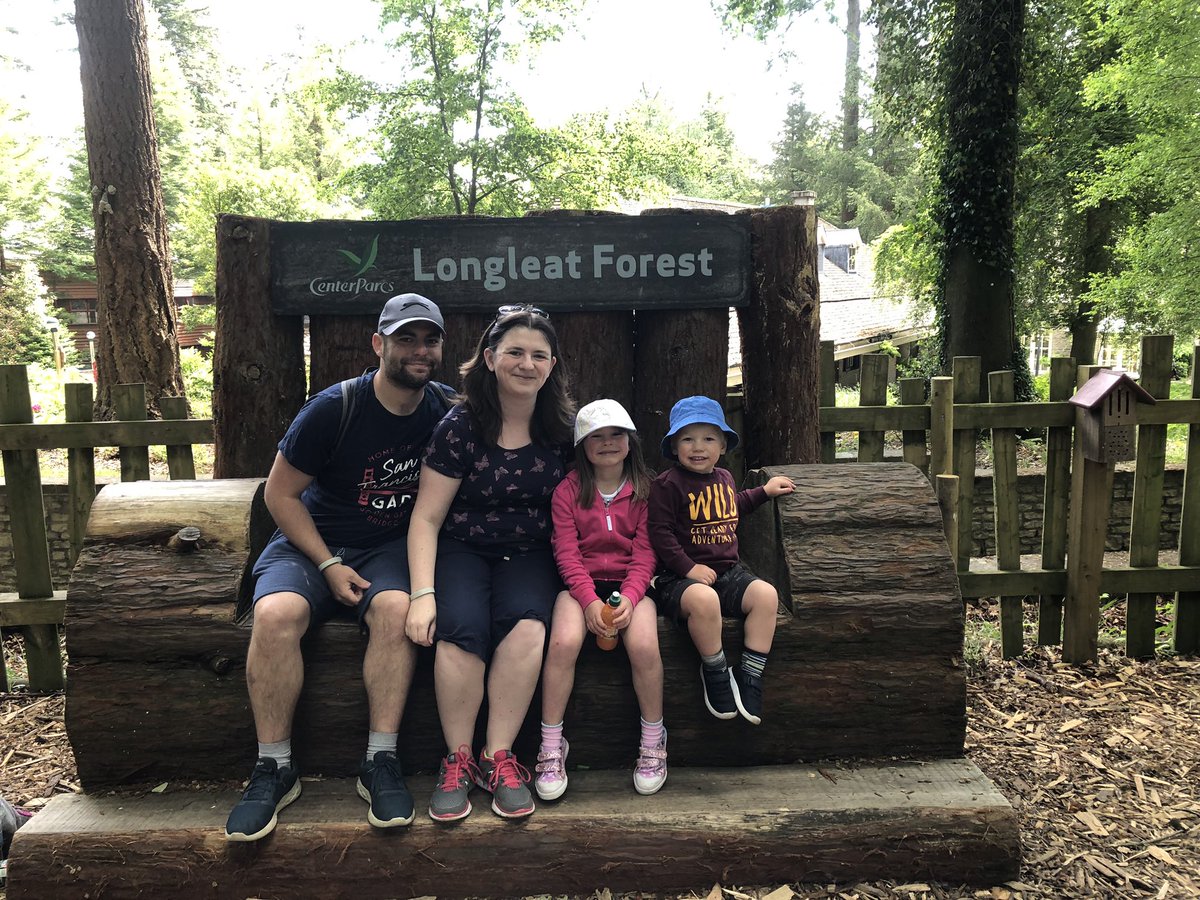 JennHarding's tweet image. Been looking forward to our break @CenterParcsUK all year ❤️#centerparcslongleat #familytime