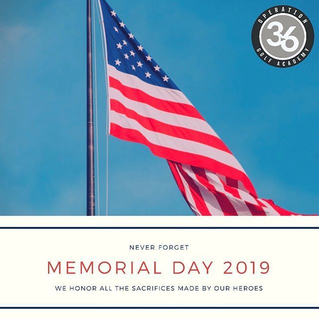 MBrooksPGA's tweet photo. Today, we honor and remember🇺🇸
#happymemorialday #operation36 #america #thankful #honor #grateful  #free #golf #juniorgolf https://t.co/LMx33VDSmg