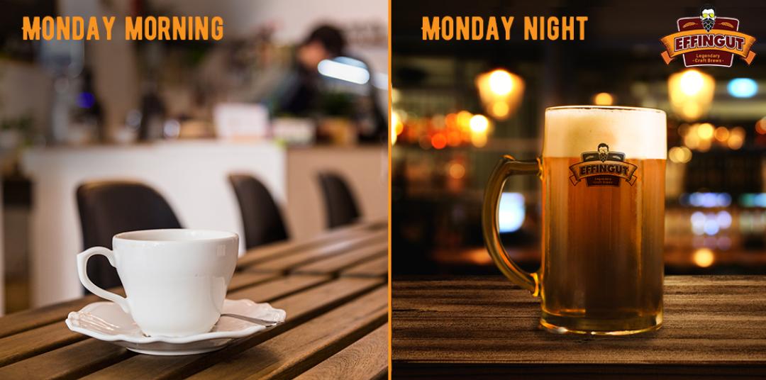 effingut's tweet photo. From bean to barley.
#MondayMotivation #EffinGood #CraftBeer #Effingut https://t.co/0niyzWIMHm