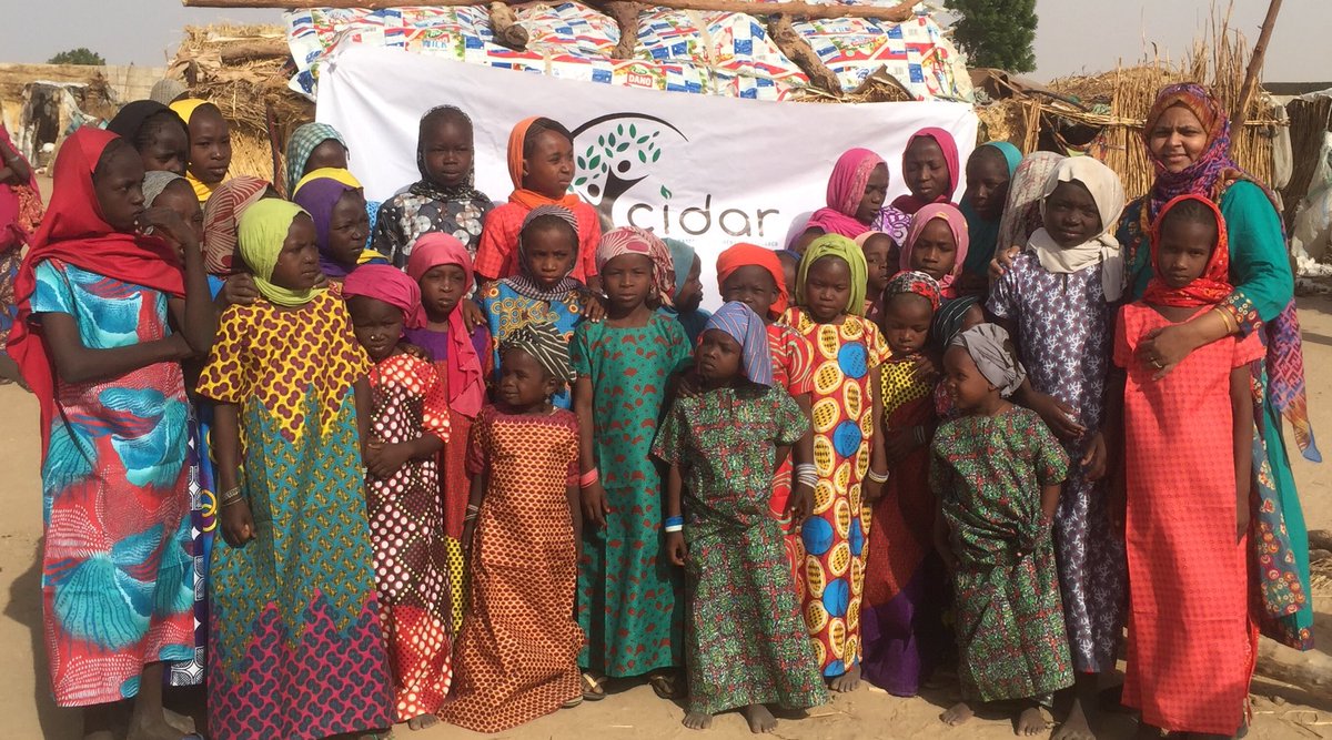 cidarnigeria's tweet photo. @cidarnigeria celebrate #Children’s Day by lightening up the faces of Internally Displaced Children with smiles and laughter by giving them new #cloths as they mark their day.@SabaRahman1010 @UNICEF_Nigeria @UNDPNigeria @UKaid @USAIDNigeria https://t.co/eEdvk1q2tB