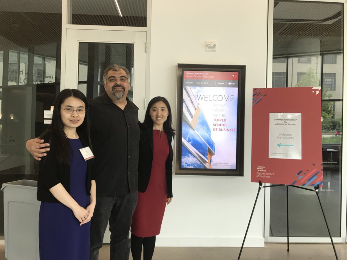 PManchanda_'s tweet photo. Fantastic Workshop on Machine Learning organized by the talented & dynamic duo of #YanHuang & #XiaoLiu - thanks for inviting me! Thanks also to @teppercmu, #ISMS for hosting and support. @NYUSternMktg (Thx Mimansa Bairathi for my pic) https://t.co/Fw2hzOrbi2 https://t.co/pSoggXiwcE