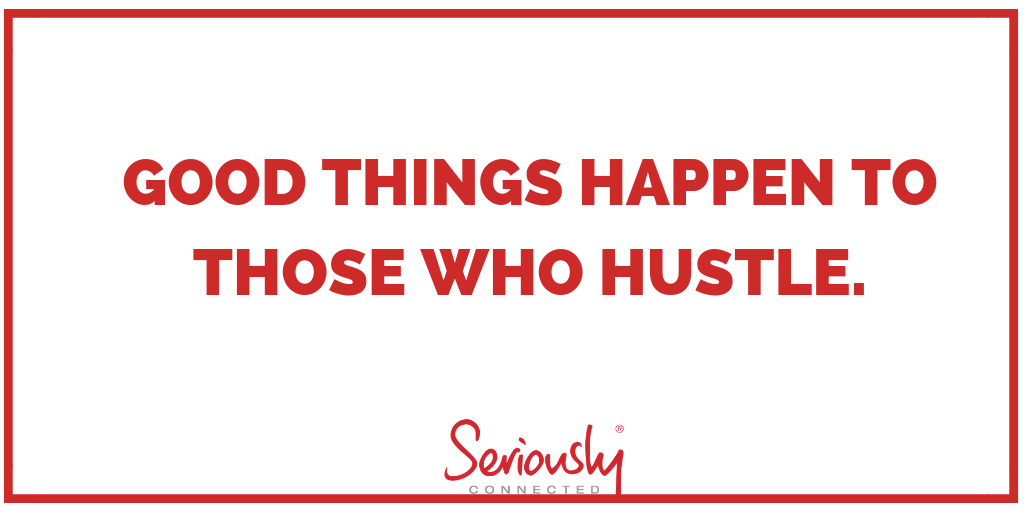 BOOM! 
Let start the day with full power. Pick up that phone. 
Remember nothing happens without you working for it and there's no use waiting around to see what happens…. 

#seriouslyconnected #recruitment