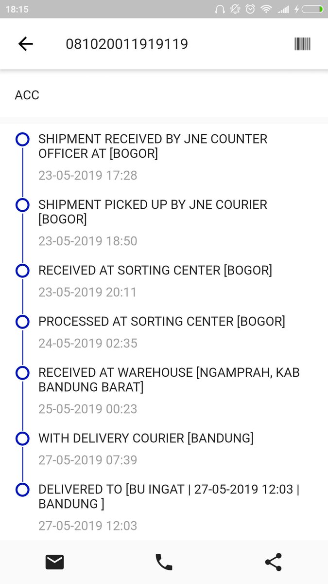 Cioutu2's tweet photo. @BukaBantuan No transaksi 192099167586 . maaf ya sebelumnya di tracking sistem bukalapak status ga berubah , sedangkan di tracking jne sudah deliveryd . kalau begitu kapan saya terima dana penjualan . jangan susahkan pelapak dong , saya jualan sudah Pakai berbayar premium... https://t.co/4bifO8Qy4i