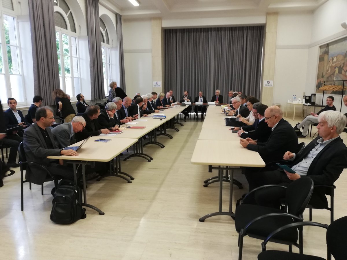 GibelinLuc's tweet photo. Je suis aujourd'hui à la maison de région de Carcassonne @Occitanie pour l'installation du #CDAR Conseil de Développement de l'Aéroportuaire Régional
#mobilités #attractiontouristique https://t.co/sPof8eRuN9