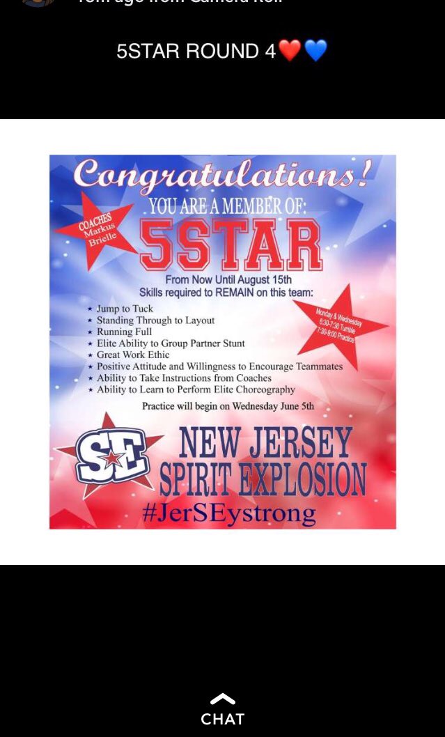 MichFan4lif5's tweet photo. Woo Hoo NylaBug is back on 5star &amp; ready to have another awesome season.  The look on her face seeing her new coach’s OMG....priceless!!!! Having coach @MARKisDUHbest &amp; Coach Brielle is a dream come true!!!! #NJSE https://t.co/egOKiMYqVd