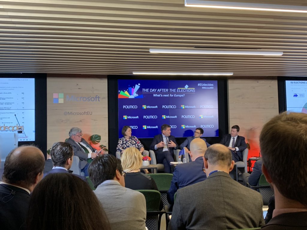 TorbenDavid's tweet photo. On #ClimateChange: Commission Secretary General @MartinSelmayr is in “full agreement” with @bueti that the EU efforts on climate legislation have to be accelerated #EUdecides @PoliticoEurope @MicrosoftEU https://t.co/ZSDhX1SQnA