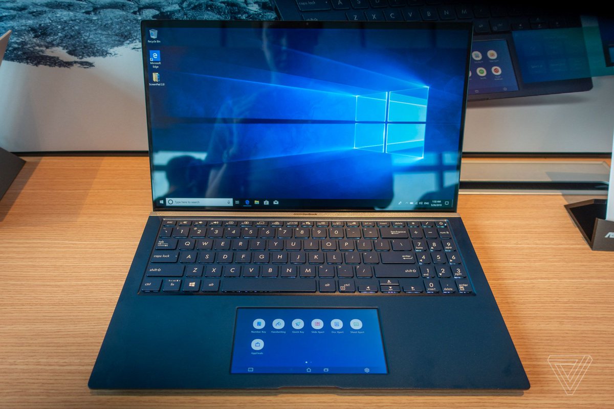 Asus goes all in on touchscreen trackpads with new ZenBooks and VivoBooks theverge.com/2019/5/27/1864…