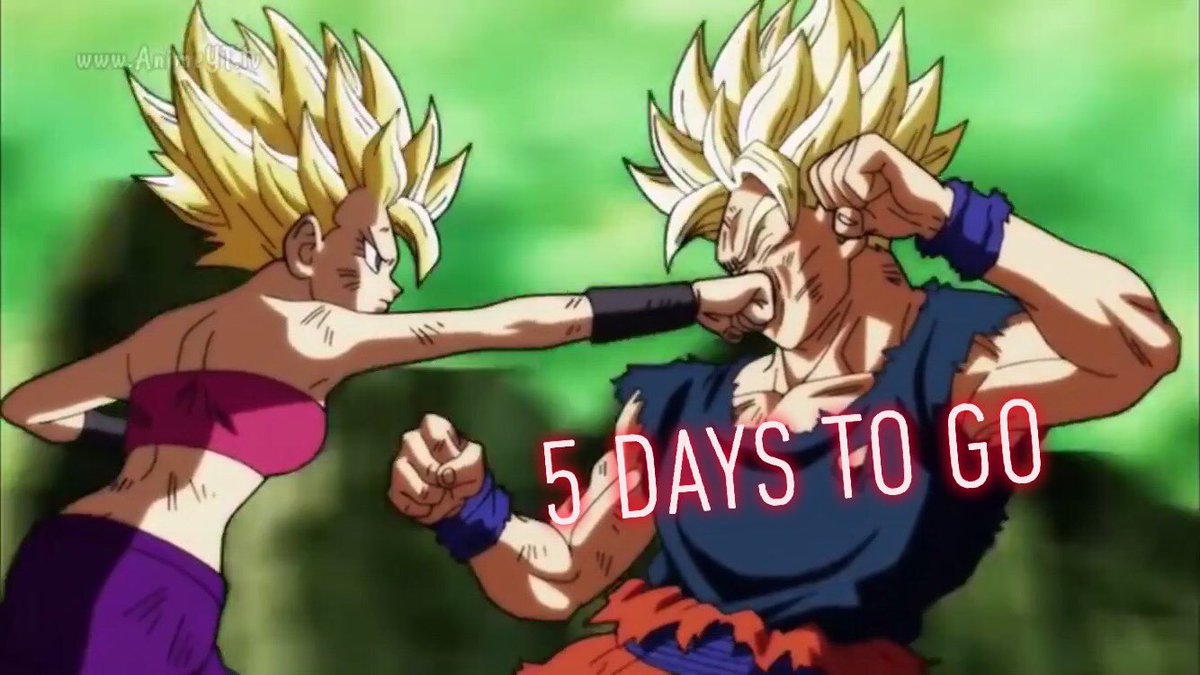MattJM211's tweet photo. 5 days to go till Episode 113!😁❤️💚#DragonBallSuper #Goku #Caulifla #Kale #GOATsofPlanetSadala #ToP #Toonami https://t.co/n5G8kBTlTS