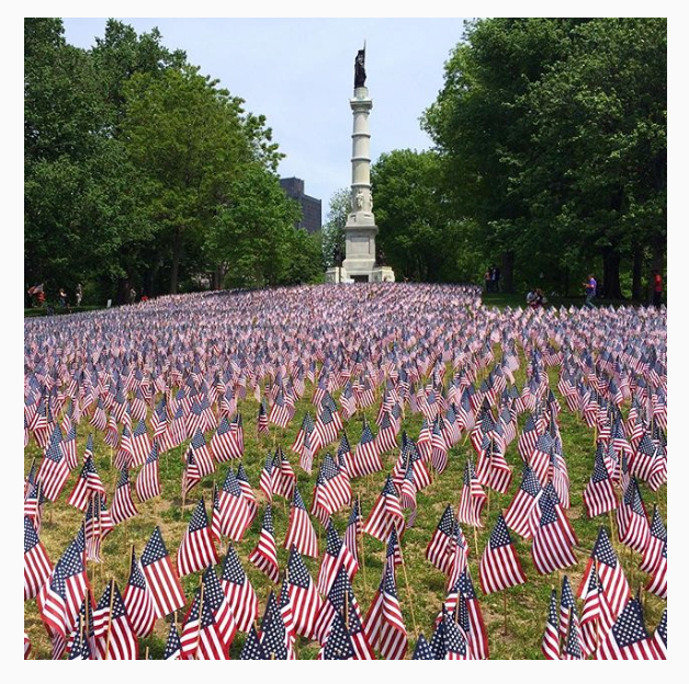 PreferredRP's tweet image. #MemorialDay #remember #honor #grateful #thankyou #flaggarden 📸artgraphique