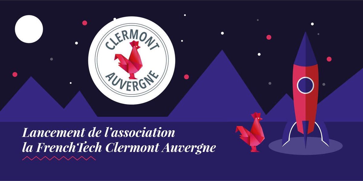 🎉 Lancement de l’association <a href="/LaFrenchTechCA/">La French Tech Clermont Auvergne</a> ce soir à 19h à <a href="/Turing_22/">Turing22</a>, lieu totem de l’innovation et de la #Tech à #ClermontFd.
<a href="/LaFrenchTech/">La French Tech</a> <a href="/ClrmntMetropole/">clermontmetropole</a> <a href="/obernasson/">Olivier Bernasson</a>  <a href="/AuvergneMarque/">Auvergne - Compte Officiel</a> <a href="/auvergnerhalpes/">Auvergne-Rhône-Alpes</a>