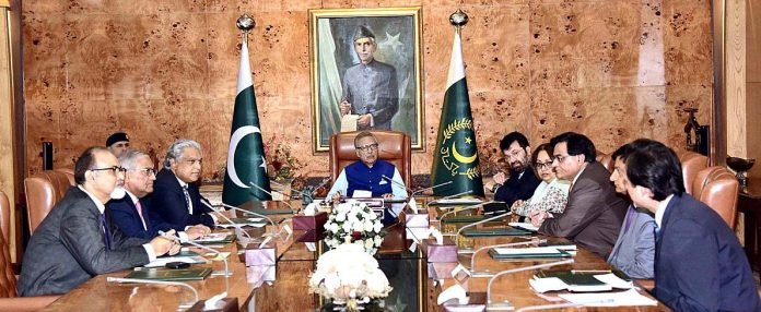 appcsocialmedia's tweet photo. #President asks #NAVTEC, #HEC to furnish curriculum on hospitality services to tap #tourist potential 

#APPNews @PresOfPakistan @ArifAlvi @MoIB_Official 
https://t.co/2Xk74TzxOv via @appcsocialmedia https://t.co/X9WrTpTDtW