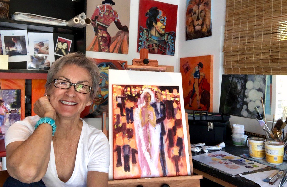 KingsbraeArts's tweet photo. Chantal Houle: "I'm merely a witness to the world I live in as I try to understand and improve my own process. I have so much to learn and...in a way...so little time. But I'll give it my best shot." #artistinresidence https://t.co/WtAhEAXiCA