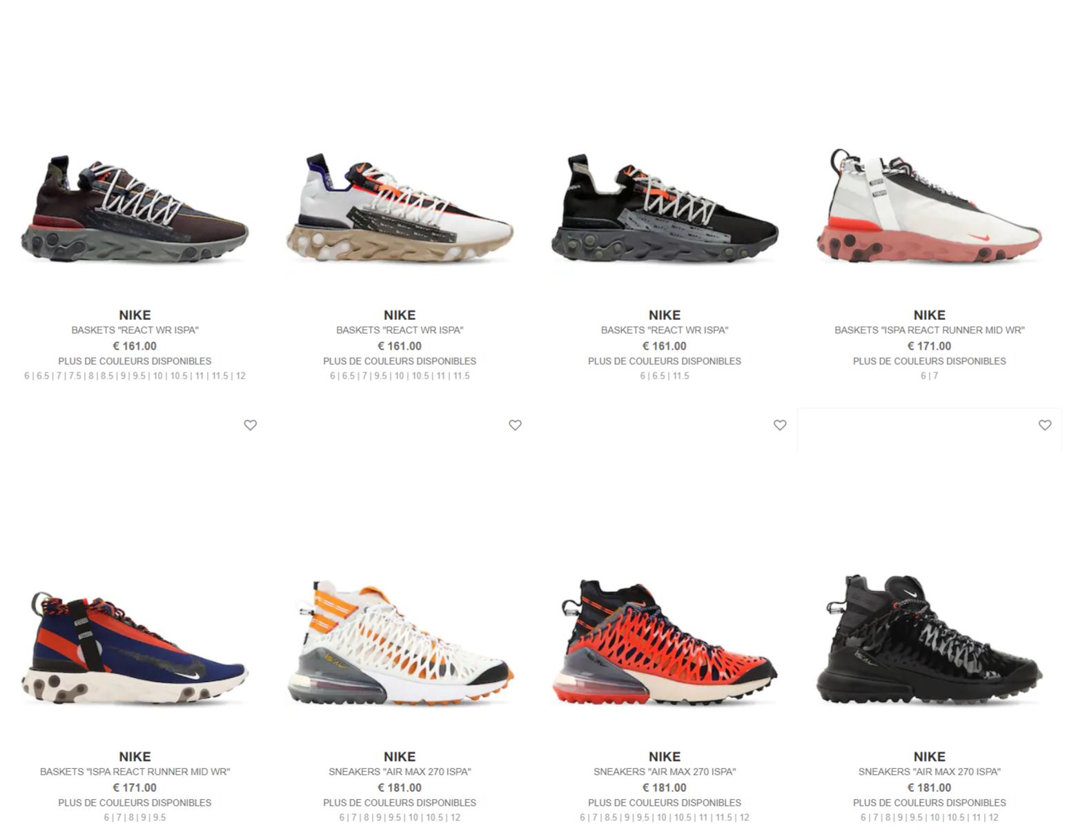 MoreSneakers on X AD NikeLab Ispa React Air Max 270 styles now live with 35 OFF on LVR Use code 3535 https t RHNJ5PQVaW https t 0tQvnb1dNh X