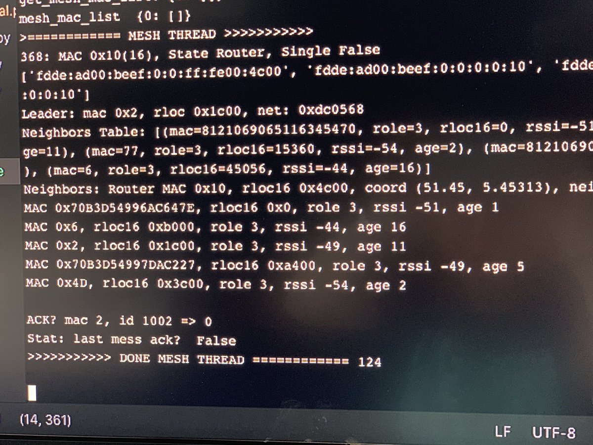 SGWirelessIoT's tweet photo. Do not disturb! Pymesh session taking place here :-)
#GOINVENT #IoT #Berlin #FiPy for #LoRaWAN Mesh https://t.co/MCdeZYd61f