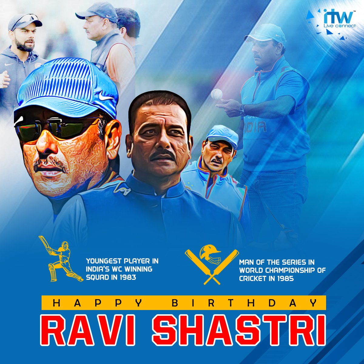 Happy Birthday Ravi Shastri! 