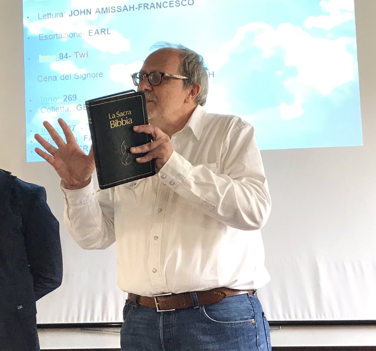 EarlLavender's tweet photo. Let me introduce you to Professor Dario DiLuca of the university of Ferrara, a leading Italian biologist. I am reviving my blog https://t.co/xn8eYEaKuC in conversation with Dario about faith in the post-Christian West. Stay tuned! (It will be both in Italian and English). https://t.co/sloAyzTMd8