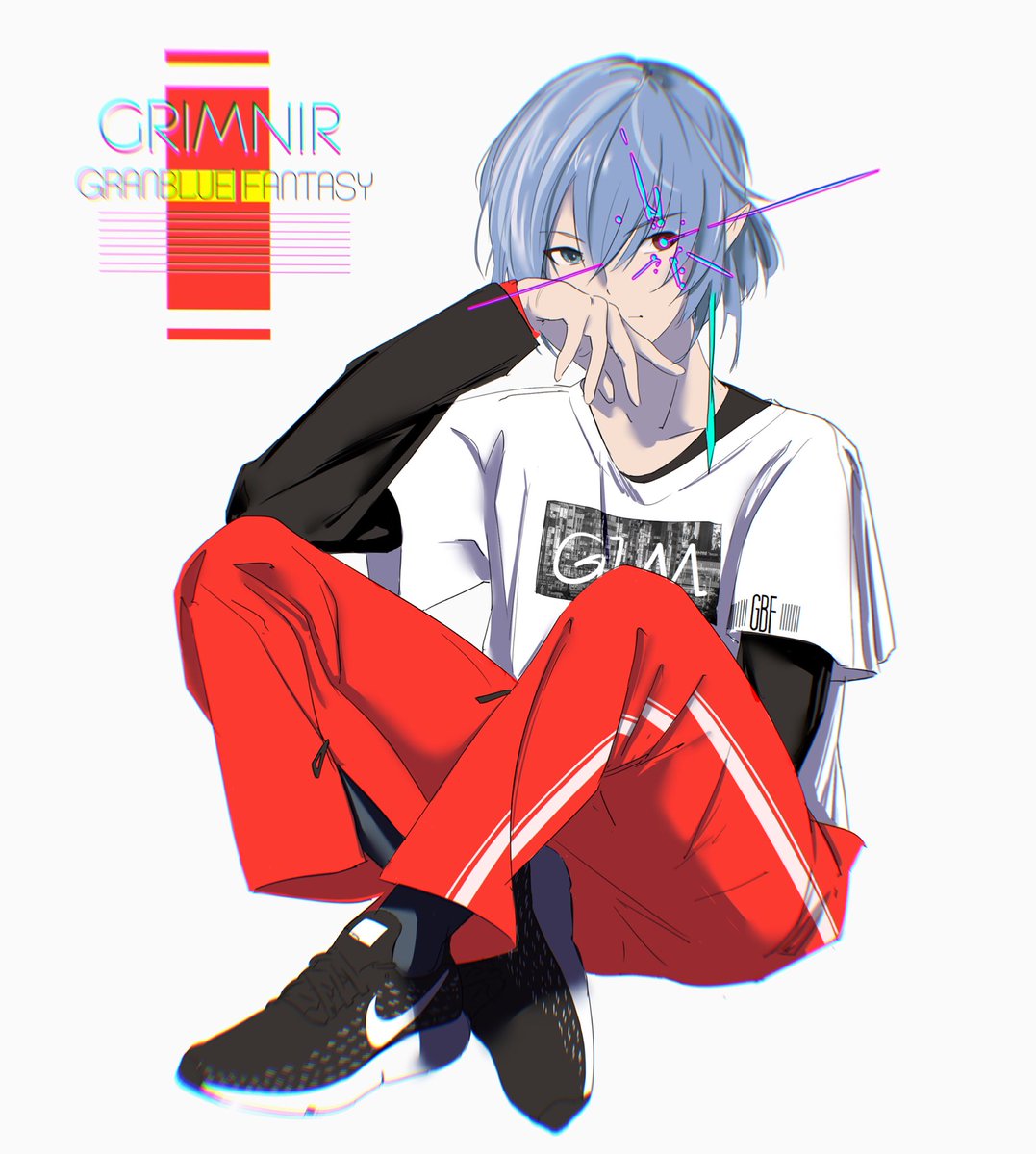 「GBF/Grimnir 中二走街#grimnir #Gbf #wear #art」|三口✌のイラスト