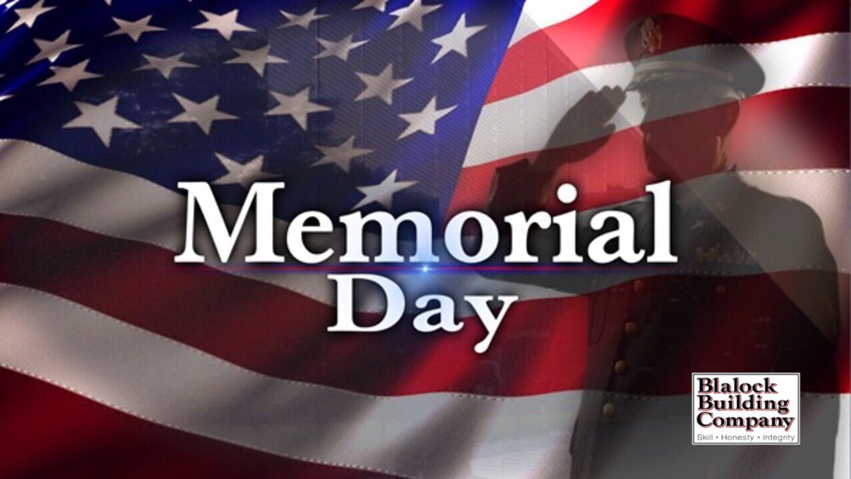 Remembering those that gave their lives so we can live free. 
We wish you and yours a safe and Happy Memorial Day weekend!