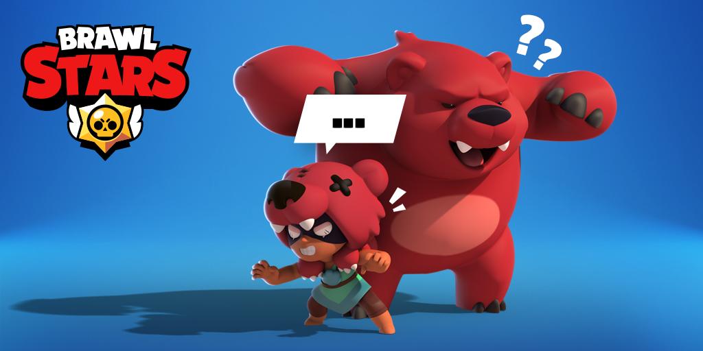 Brawl Stars On Twitter What Would Be The Name Of Your Pet Bear - bruce bear brawl stars