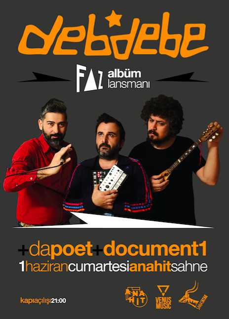 sanatatak's tweet photo. Sint, davul makinesi ve sampler’ın yanına eklenen gitar ve çağlamanın üzerine söylenen sözlerden ibaret Debdebe konseri @AnahitSahne'de!  https://t.co/hPOxxE7gHl https://t.co/LafM27sRGO