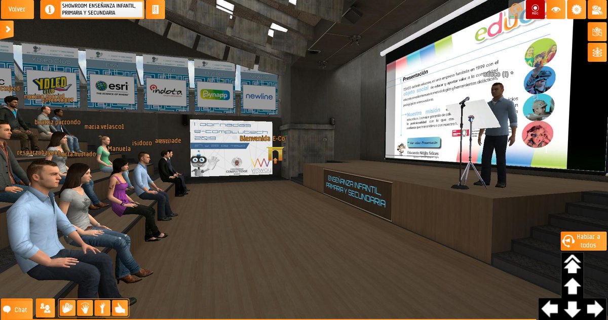 TheEduDistrict's tweet photo. @Educo_ONG presentando en la sala del Enseñanza Infantil Primaria y Secundaria 😍
#ecomplutech https://t.co/pRNghLEBrS