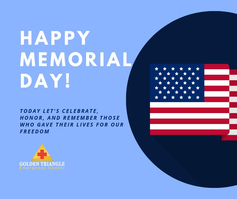 GTECemergency's tweet photo. Today, we honor and remember the people who died while serving our country. We wish everyone a safe #MemorialDay. https://t.co/3t9v5HKUUd