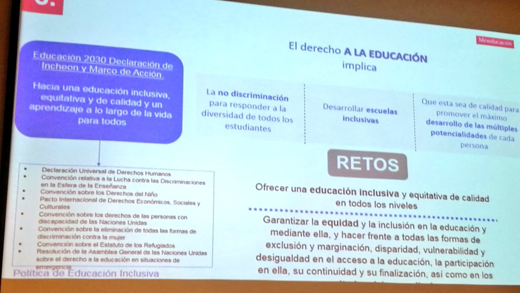 jero_sandino's tweet photo. El derecho a la EDUCACIÓN implica: no discriminación, escuelas inclusiva y desarrollar múltiples potencialidades. 
Primer encuentro para formular la Política de #EducacióInclusiva https://t.co/I4N2KA7aHz