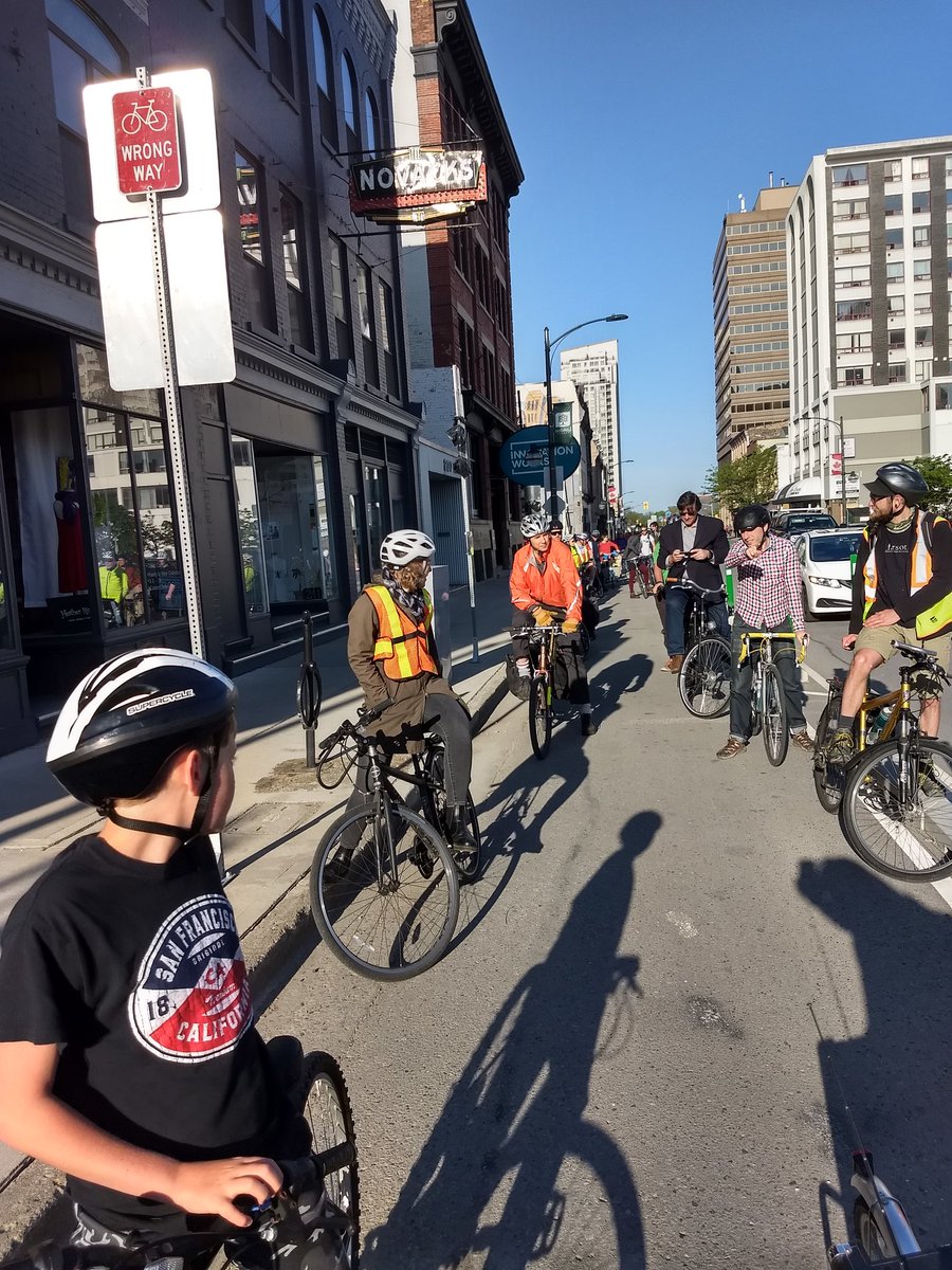 wvrent's tweet photo. It was a to work and to school day for us! #Bike2WorkLdnOnt https://t.co/hoaACnnEIE