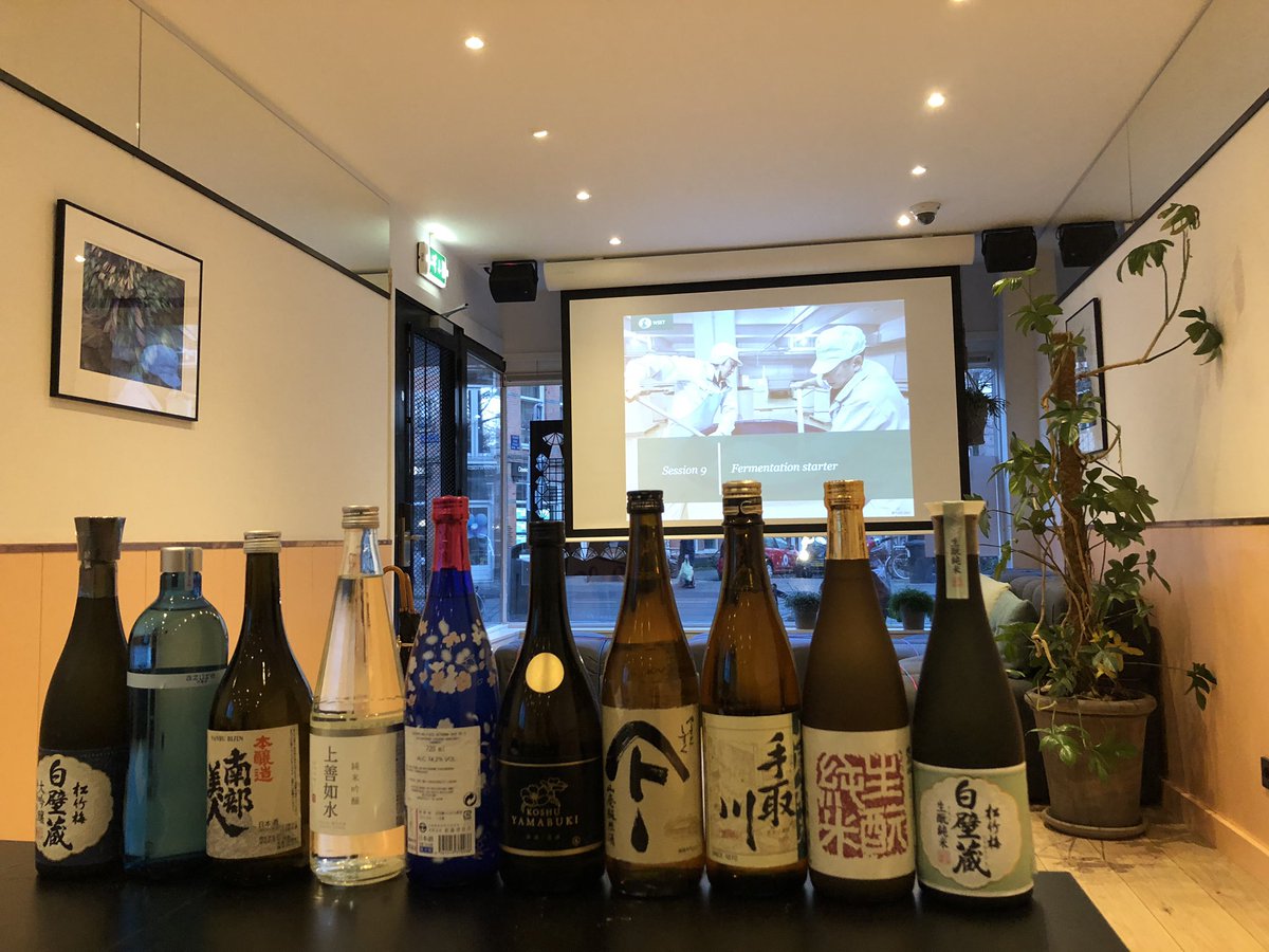 WSET Level 3 Award in Sake op 1,2,8,9 juli 2019 in het Park Hotel Amsterdam.
De vierdaagse cursus om Sake Expert te worden.