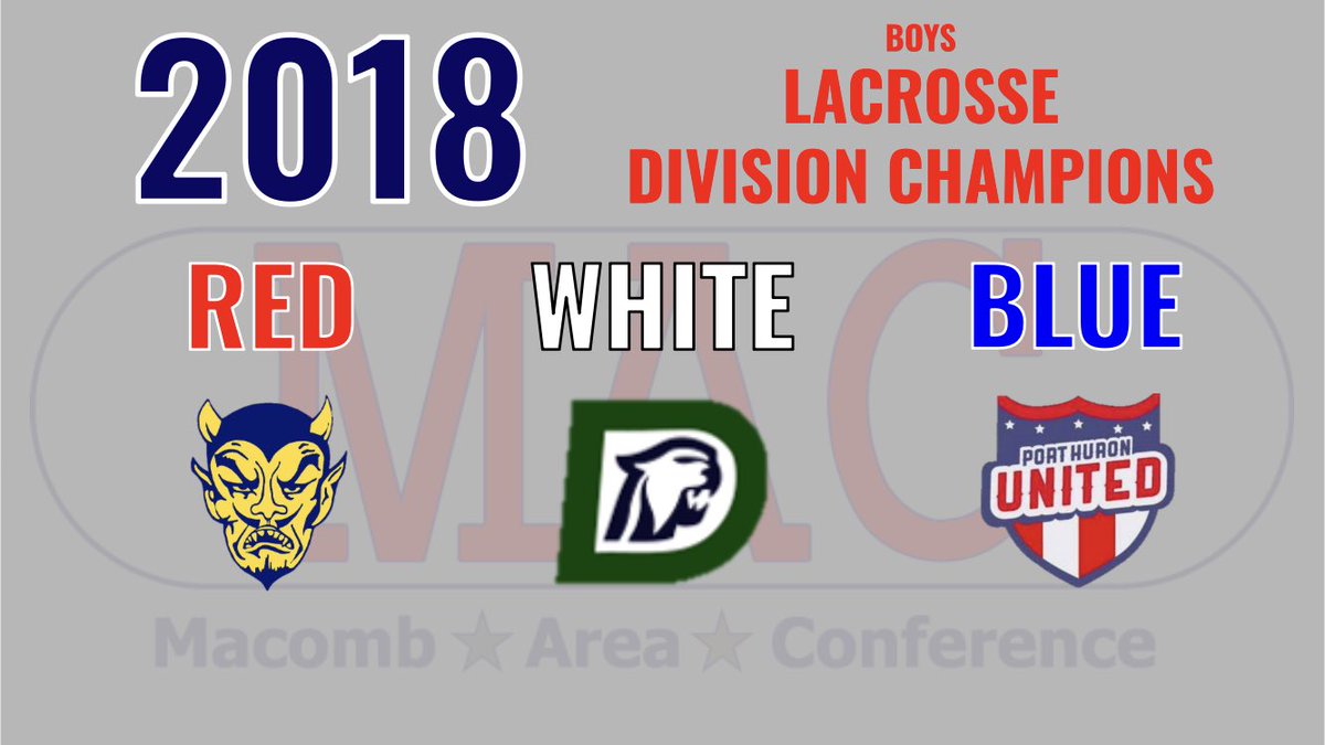 Congratulations to our Boys Lacrose Division Champions!