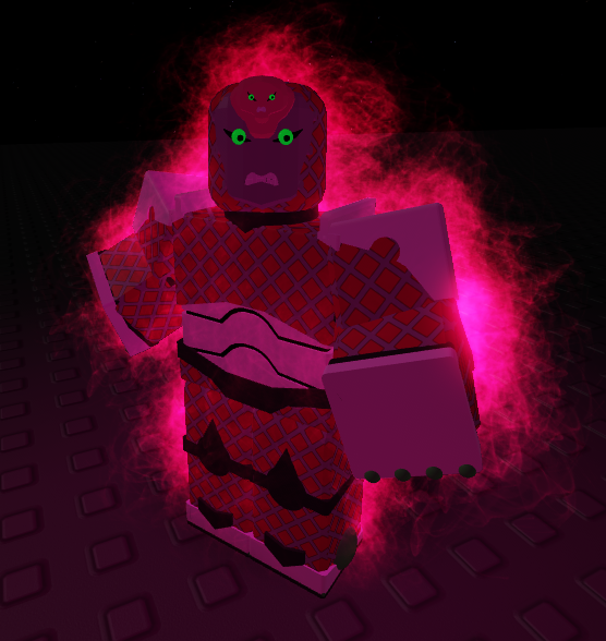 Profdoomsdayhck's tweet photo. i mean it's not exactly going anywhere, but i made a king crimson because i thought it'd be neat. (thanks lighting update for removing the necessity of photoshop to make an image look cool!) #RobloxDev https://t.co/50xAxlHFzC