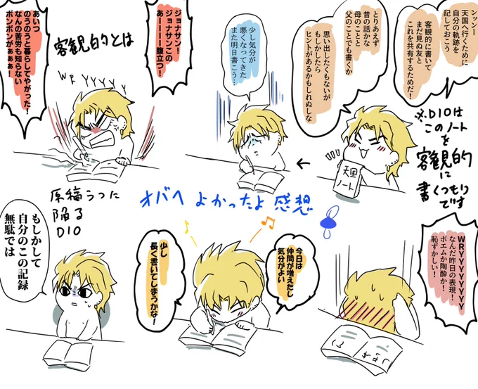 オバヘ小説完読したよ感想
※一部ネタバレがあります
※めちゃくちゃかみ砕いた表現注意
いろんなD様が知れて(例えば睡眠が必要とか、眠いとかがある)楽しかった 