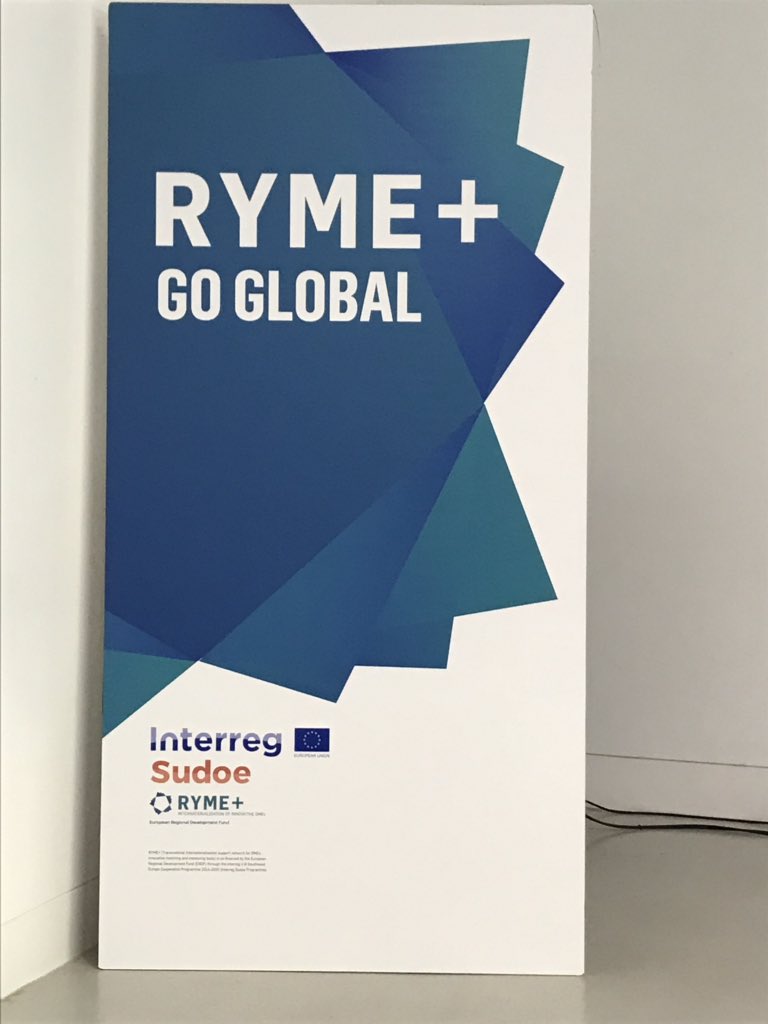 aroundeuropeadv's tweet photo. Starting now the final event of @Sudoe5 project @RYMEplus. Very pleased with this project results (specially with the results of the SME internacionalization process and the commercial relationships already established with Uruguay, Brasil, USA and Israel https://t.co/C17fRlgjsE