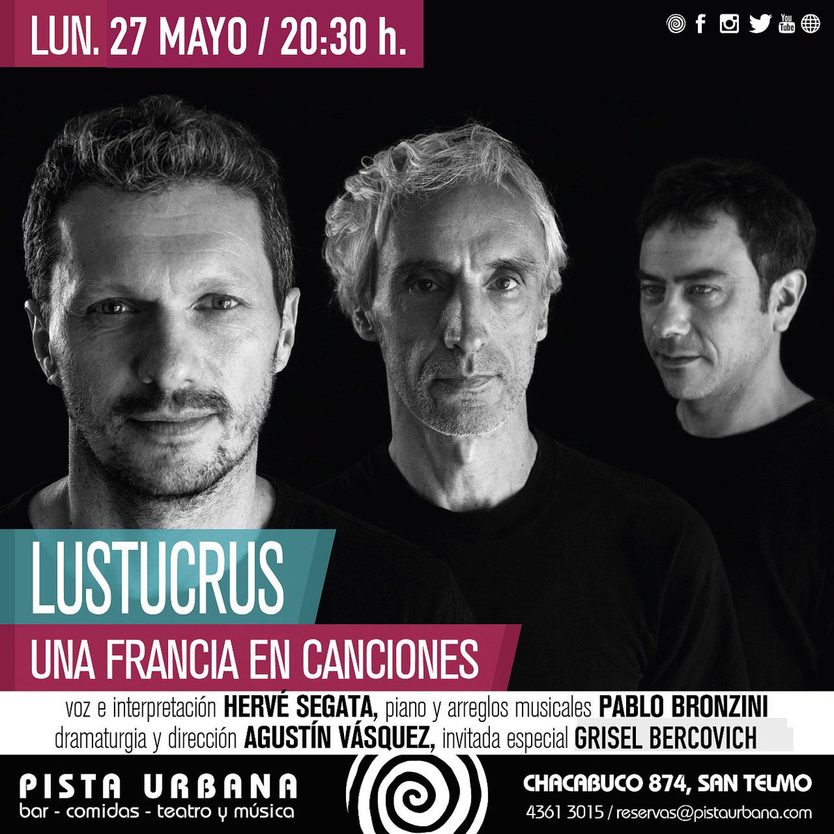 griselbercovich's tweet image. Esta noche concierto y cumple 
Vengan!!!