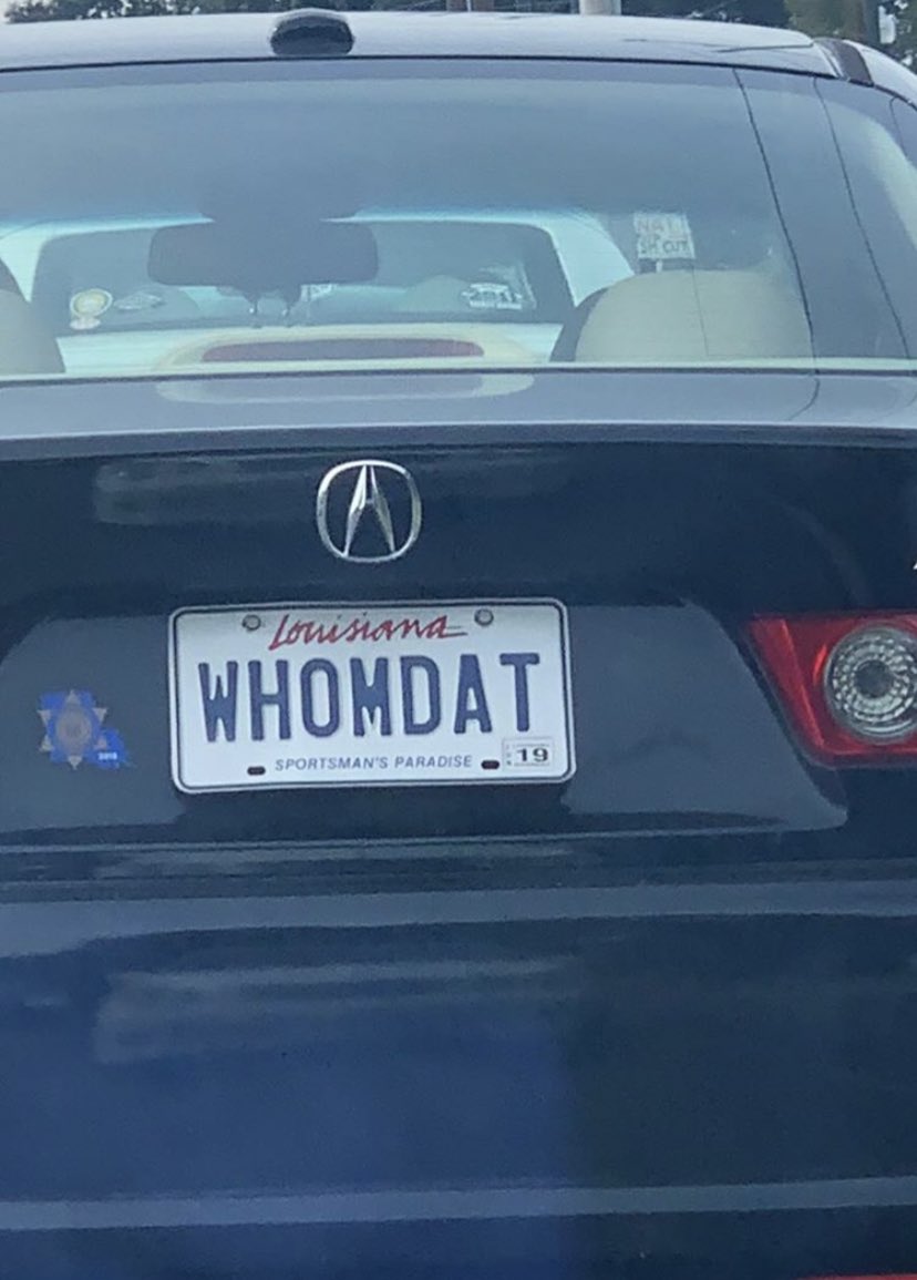 ksolhjoo's tweet photo. Finally something I can get behind! #nola #whodat #whomdat https://t.co/OxjzKya6Yo