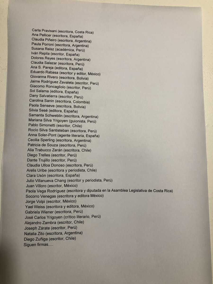 Acá el texto completo #contraelmachismoliterario #bienalVLlosa