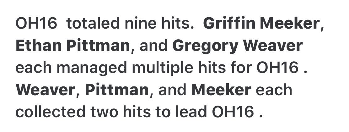 cheesedipsdad's tweet photo. @voicecrackgreg not a bad weekend of baseball. 6-9 at the plate with 4 singles, 1 double, 1 hr and 4 RBI’s. https://t.co/Czo24l8ozY