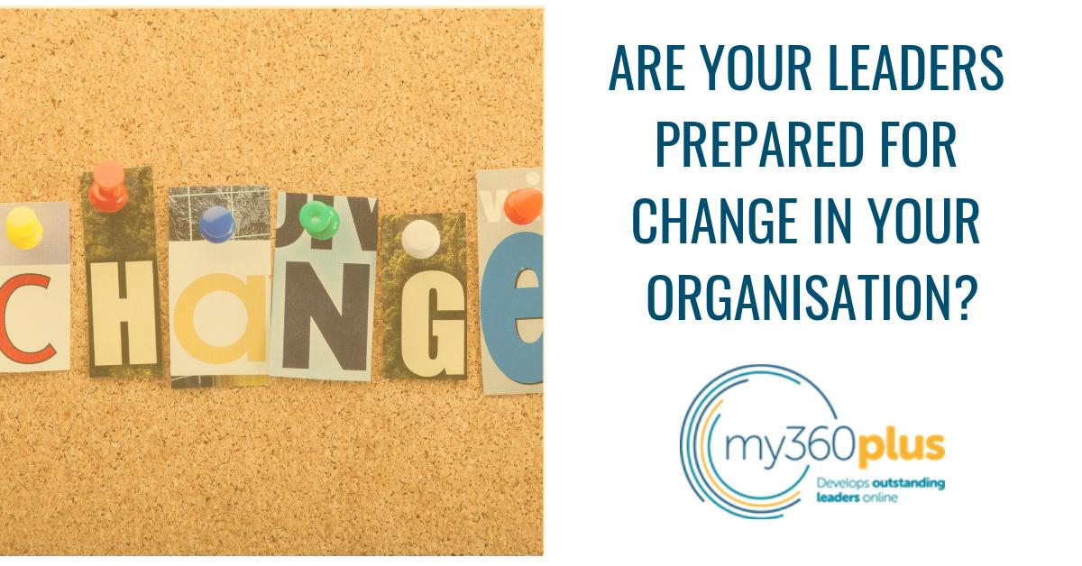 Are the leaders in your organisation prepared for change? #My360Plus our unique online feedback tool can help improve leadership capabilities and prepare leaders for new challenges. buff.ly/2Qaa0WL #LeadershipDevelopment #leadershipskills