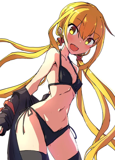 五月だけど暑い日が続いたので水着皐月ちゃん 