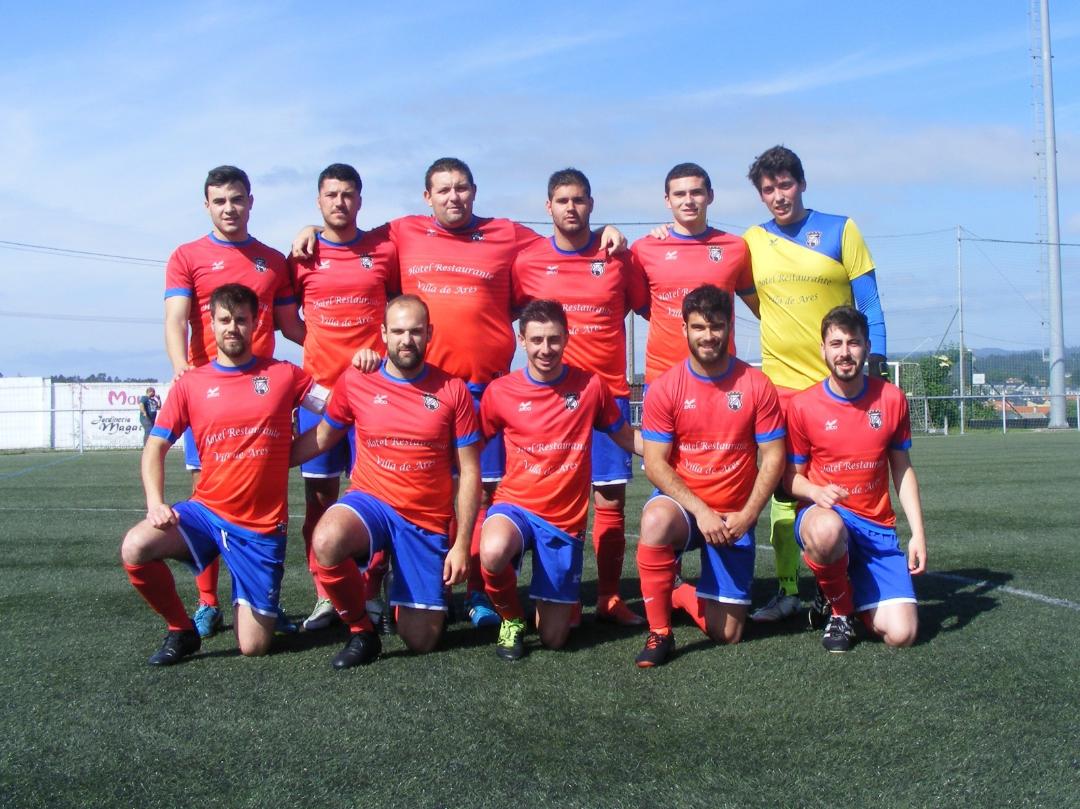 ADR Numancia de Ares. Temporada 2018-2019. XIX COPA DELEGACION FERROL. Octavos de Final - Prados Vellos - 26/05/2019. ADR Numancia de Ares, 4 - C. Maniños SD, 5 