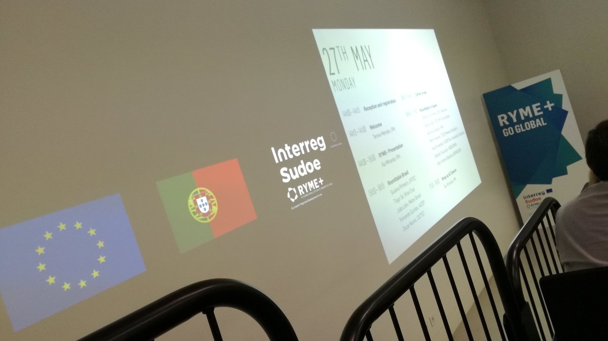 RYMEplus's tweet photo. We follow the agenda with the participation of Brazilian companies  in an interesting roundtable talking about the internacionalization process from Brazil to SUDOE territories. @Sudoe5 @uptecporto https://t.co/Ej87JHLsH5