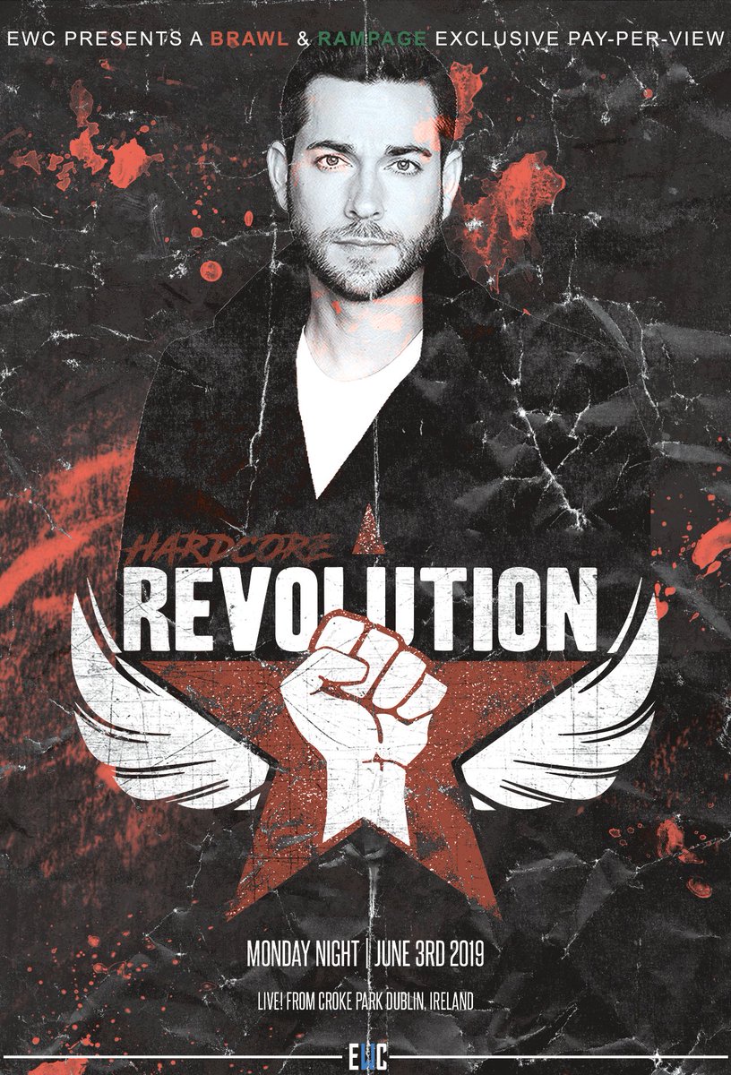 Only one week to go .. 

Until .. 

The REVOLUTION!

FULL CARD: ewcprez.proboards.com/thread/41307/r…

#ThisRevolutionWillBeTelevised #HardcoreRevolution #Wrestling #EWC #Brawl #Rampage #CrokePark #Dublin #Ireland