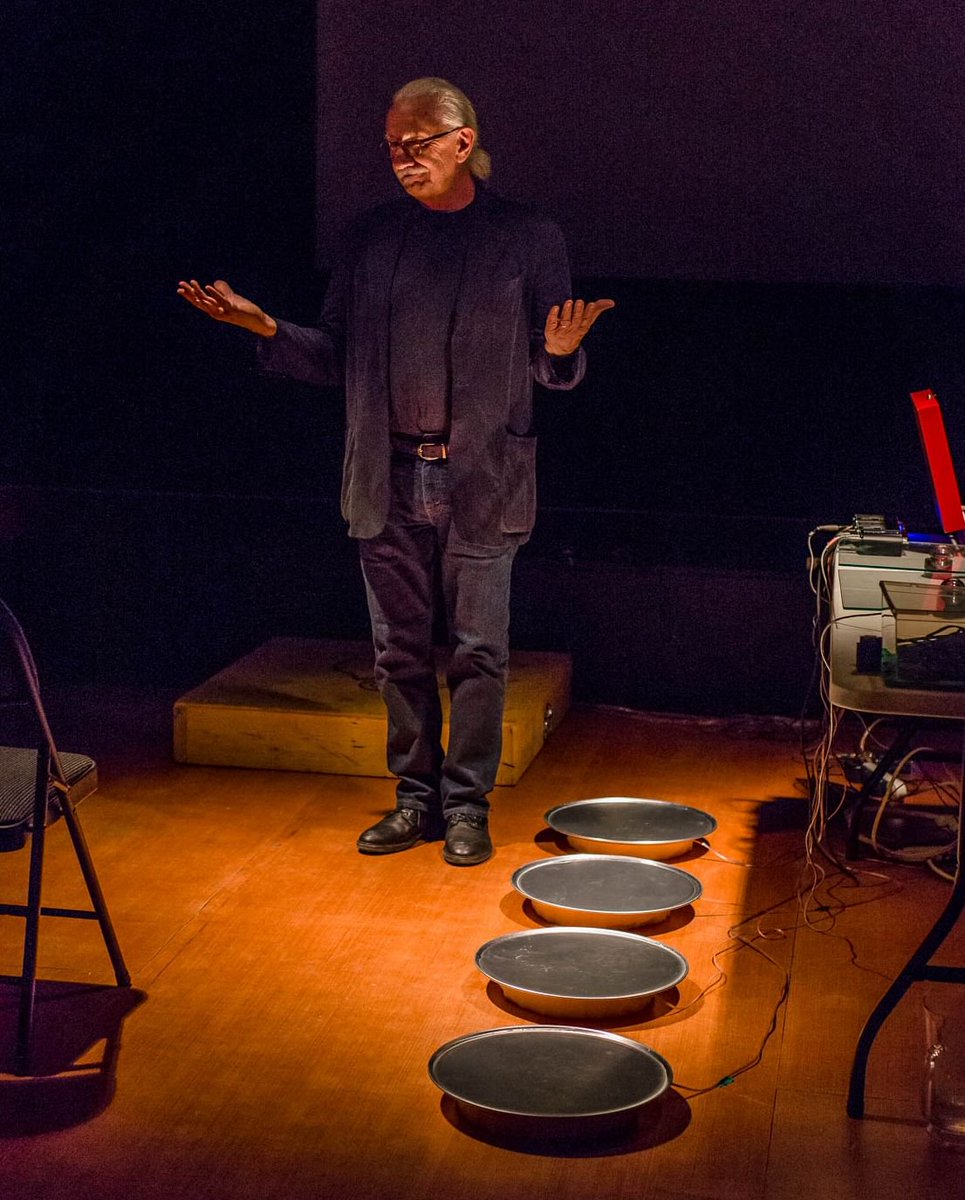 TCMLworkshop's tweet photo. As a hard of hearing and disabled media artist, #TCML2019 participant David Bobier's creative practice is researching and expanding vibrotactile technology and multi-sensory artistic modalities as creative mediums. He established VibraFusionLab (VFL) in London, ON in 2014. https://t.co/t2X2YsbFGX