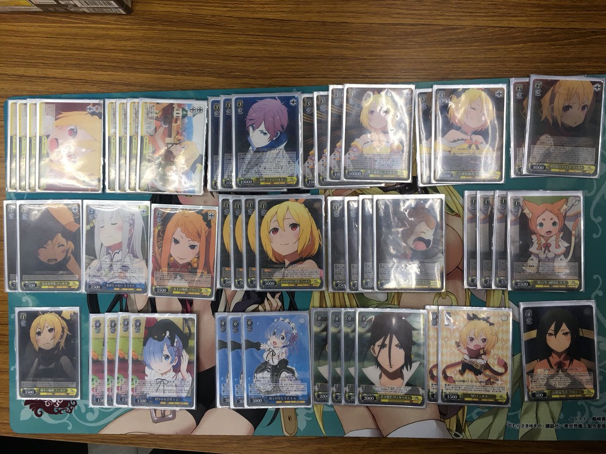 リゼロ 剣聖 ラインハルト 優勝デッキレシピ よく使われるカードまとめ Re ゼロから始める異世界生活 ばいしば ヴァイスシュヴァルツまとめ
